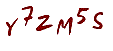 secret code